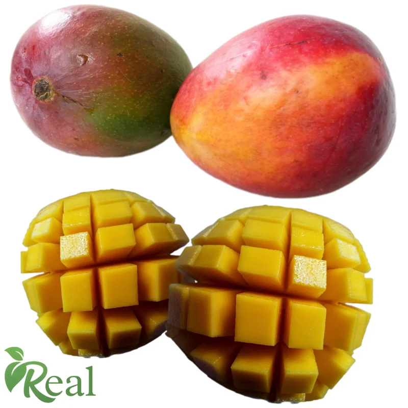 Fresh Yellow Mango Pieces